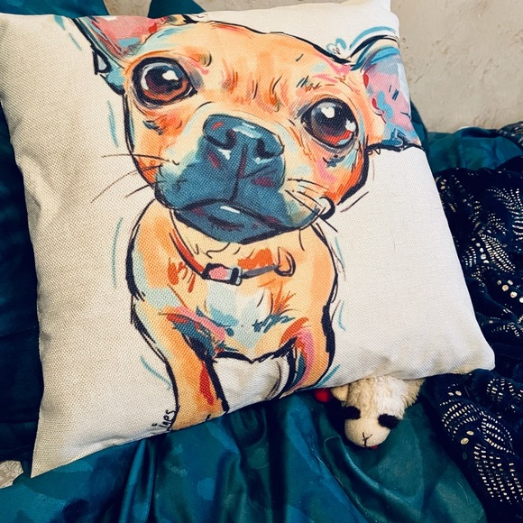 Chihuahua pillow cover - Picture 2 of 2